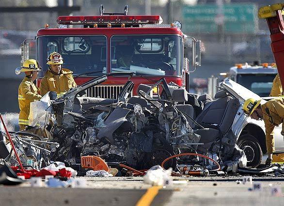 10 freeway accident today