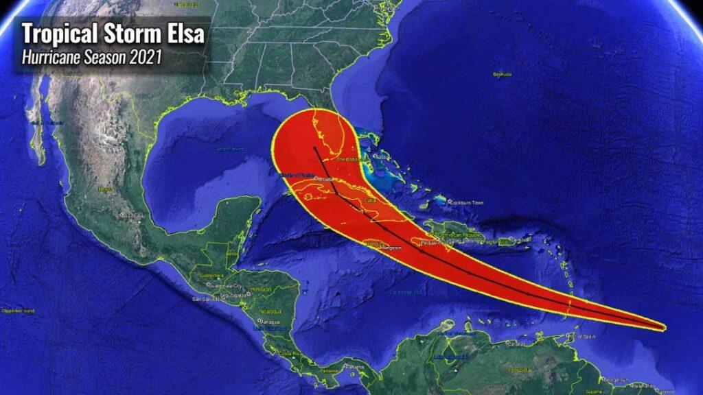 Tropical Storm Elsa Update